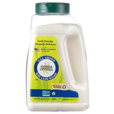 FLORIDA CRYSTALS 低蔗糖, 1個, 1.36kg