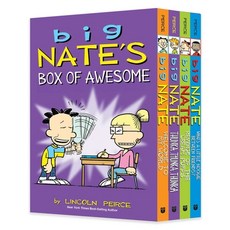 (英文圖書)Big Nate's Box of Awesome 平裝版, Andrews McMeel Publishing, 英文