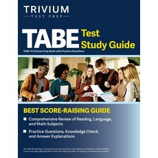 (英文圖書) TABE Test Study Guide: TABE 11/12 Exam Prep Book with Practice Questions 平裝版, Trivium Test Prep, 英文