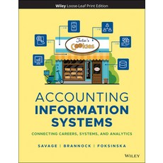 (英文圖書) Accounting Information Systems: Connecting Careers Systems and Analytics Loose Leaf, Wiley, 英文, 活頁