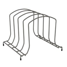 SPECTRUM Wire Organizer 砧板 L (H 22.9 x W 27.9 x D 26.0 cm), 1個, 銀