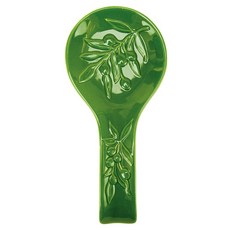 BOSTON WAREHOUSE 橄欖枝叉勺架, 1個, 綠