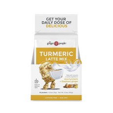 ginger people 薑黃拿鐵混合, 10片, 15克