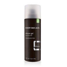 EVERY MAN JACK Shave Gel 敏感肌膚無氣味, 1個, 198克