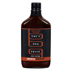 Hak's 燒烤醬 Chipotle Bourbon, 1個, 439克