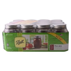 Ball Mason 玻璃保存罐, 12入, 473.2ml