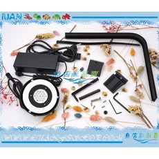 魚店亂亂賣 Corex mini魔方2 LED海水版智慧型水族吊燈52W，附贈燈架二選一，台灣HME弘茂魔球