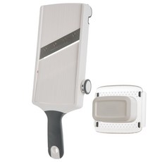 prepworks 手持式可調切片機套組, 白色的, 1個