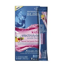 Mommys Bliss 兒童電解質沖泡粉隨身包 潘趣酒口味, 8入, 1盒