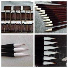 長流中毛筆 (初學者適用), 詳見包裝