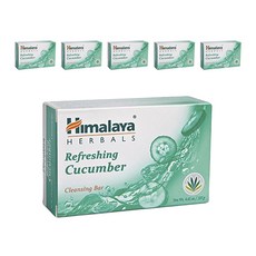 Himalaya 喜馬拉雅 清爽小黃瓜潔膚皂, 6個, 125g