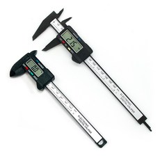 游標卡尺，液晶螢幕顯示，輕巧易攜帶，精準測量, 塑膠款（100mm）