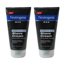 Neutrogena 露得清 男士敏感肌專用刮鬍膏, 150ml, 2個