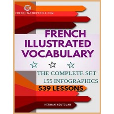 (英文圖書) French Illustrated Vocabulary: The Complete Set 平裝版, Independently Published, 英文