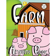 (英文圖書)Farm Activity Book For Kids 平裝版, American Balance Therapy Corp., 英文