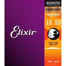 Elixir 16182 民謠吉他弦, 詳見包裝