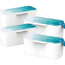 Petree貓砂盆專用除臭盒，有效吸附異味，保持空氣清新，提升居家生活品質, 白, 5個