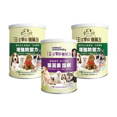 汪汪寶貝 營養全方位組合 350g 任選三罐+一罐, 1套裝, 關節, 眼睛, 皮膚和毛髮, 消化, 3份