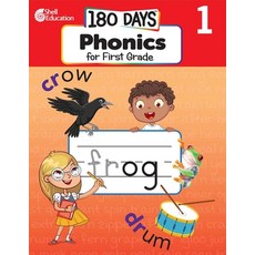 (英文圖書) 180 Days of Phonics for First Grade: Practice Assess Diagnose 平裝版, Shell Education Pub, 英文