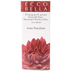 ECCO BELLA BEAUTY 花色粉底霜 SPF15, 1盒, Ivory Porcelain