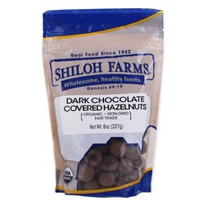 SHILOH FARMS 黑巧克力榛子, 1個, 227克