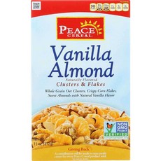 PEACE CEREAL 香草杏仁脆麥片, 1盒, 312g