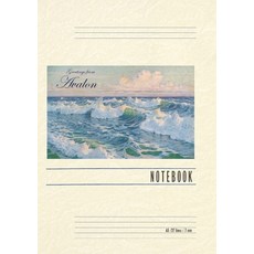(英文圖書) Vintage Lined Notebook Greetings from Avalon New Jersey Seascape 平裝版, Found Image Press, 英文