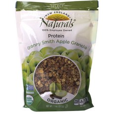 NEW ENGLAND Naturals 高蛋白蘋果格蘭諾拉麥片, 1包, 312g