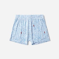 Tani 94%天絲 女性 印花 休閒 短褲，舒適透氣，時尚印花設計，運動休閒皆宜