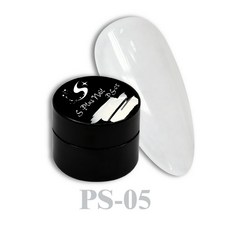 指甲漸層暈染免調膠, 1罐, 5g, 白色