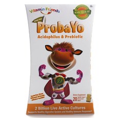 VITAMIN FRIENDS 益生菌香草優格錠, 1盒, 20顆