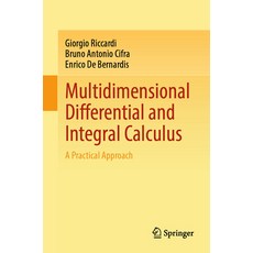 (英文圖書) Multidimensional Differential and Integral Calculus: A Practical Approach 平裝版, Springer, 英文