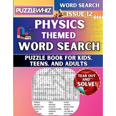 (英文圖書) Physics - Themed Word Search - Fun & Educational Puzzles for Kids Teens and A... 平裝版, Puzzlewhiz, 英文