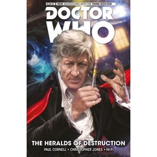 (英文圖書) Doctor Who: The Third Doctor: The Heralds of Destruction 精裝版, Titan Comics, 英文