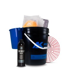 AKdetailing 輕便兩桶水洗車組-神秘黑 專業洗車套組 居家洗車必備