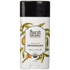 NourishOrganic 除臭劑杏仁香草, 除臭劑, 1個, 56克