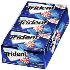 Trident 無糖木糖醇口香糖, 168入, 1.9g