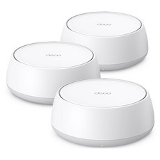 TP-LINK Deco BE25 三入組 Mesh Wi-Fi 7 無線路由器 (BE5000/雙頻)，全屋覆蓋，高速穩定，輕鬆設定, 1套裝