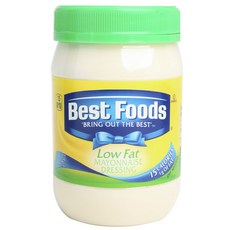 Best Foods 生脂蛋黃醬醬, 1個, 443ml
