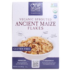 One Degree Organic Foods 古早味香甜玉米脆片, 1盒, 340g