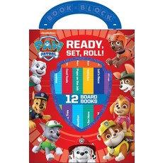 (英文圖書) Nickelodeon Paw Patrol: Ready Set Roll!: 12 Board Books Board Books, Pi Kids, 英文, 硬頁書