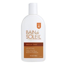 BAIN de SOLEIL Mega Tan with Self Tanner 防曬霜 SPF4, 1個, 118ml