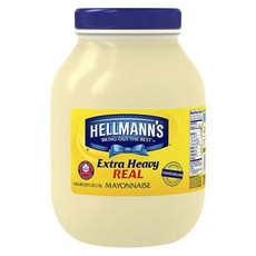 海爾曼超重正宗蛋黃醬, 1個, 3.78L