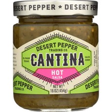 Desert Pepper Cantina Hot Salsa Verde, 1個, 454克