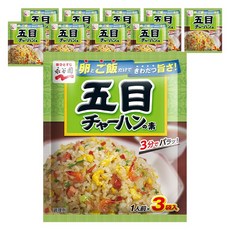 Nagatanien 永谷園 五目什錦炒飯調味料 3包入, 10袋