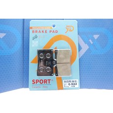 YD RACING 半金屬來令片 GMAX BREMBO 對四單插銷 FRANDO BREMBO TRIONES RPM, 1套裝