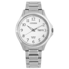 CITIZEN數字刻度男錶 不鏽鋼錶帶 星期日期顯示 日本機芯 41mm