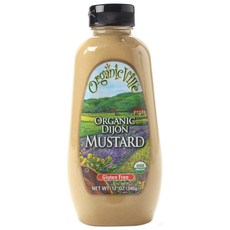 Organicville 第戎芥末醬 無麩質, 1個, 340克