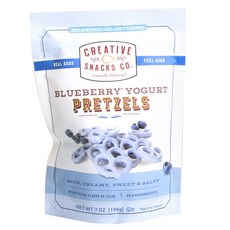 Creative Snacks 藍莓優格蝴蝶脆餅, 1個, 198克