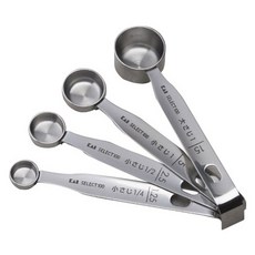 KAI 貝印 SELECT100 不鏽鋼量匙 4支組, 1組